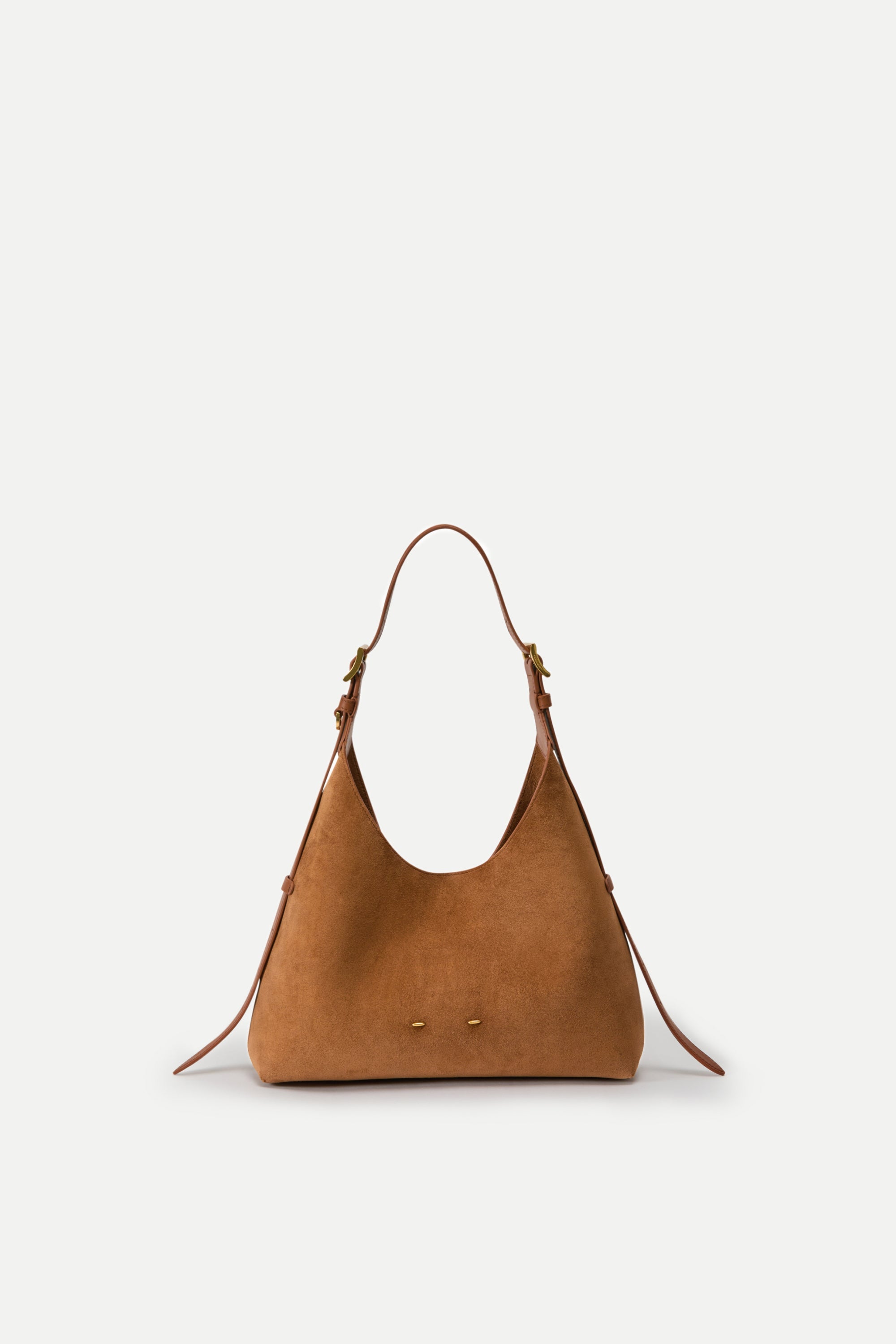 Duomo Small Hobo Bag in Suede