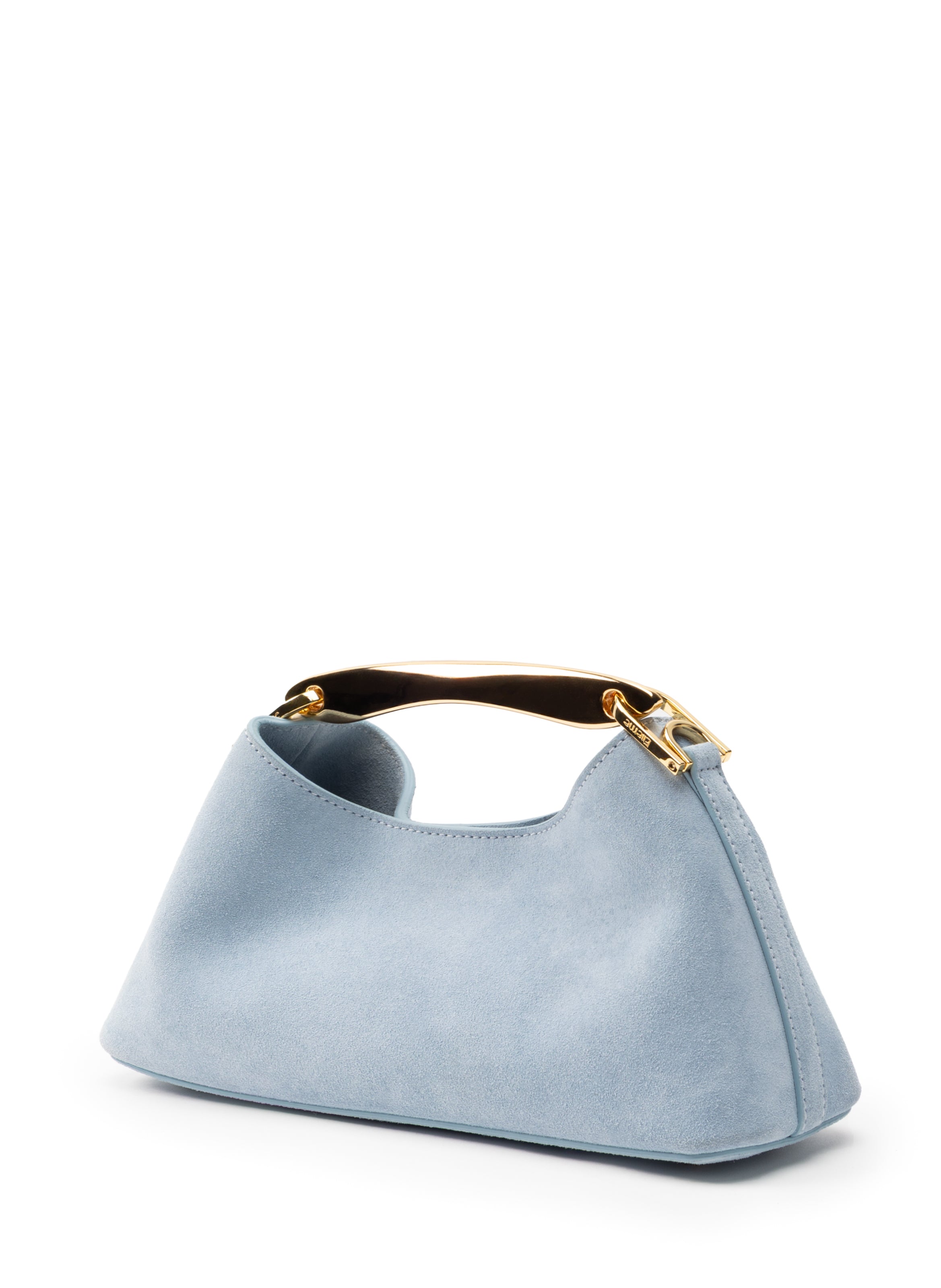 Mini Boomerang Suede Light Blue