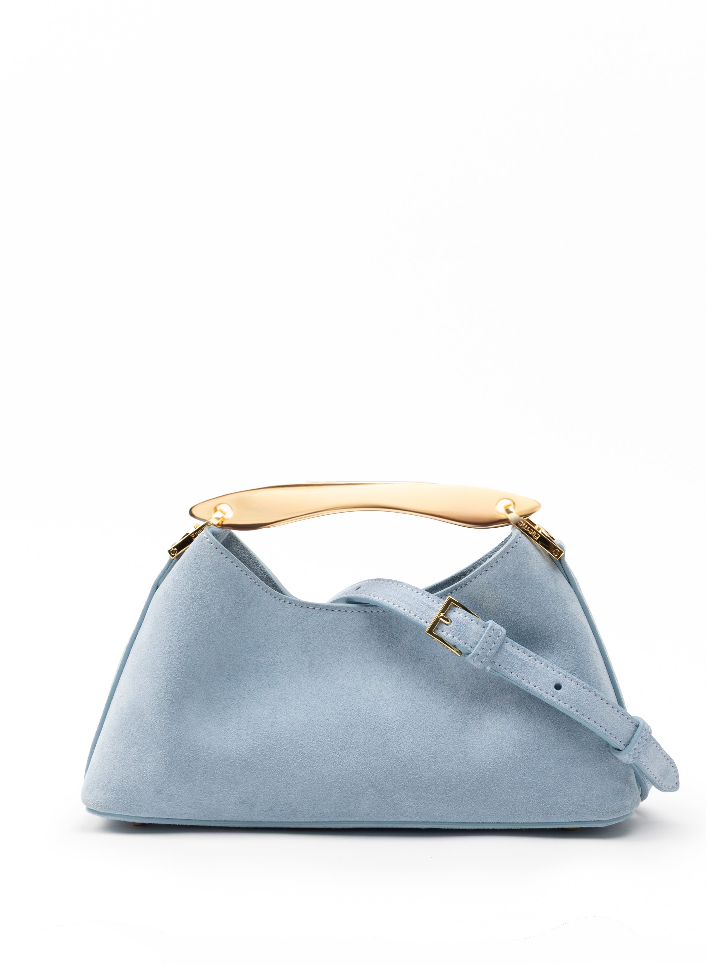 Mini Boomerang Suede Light Blue