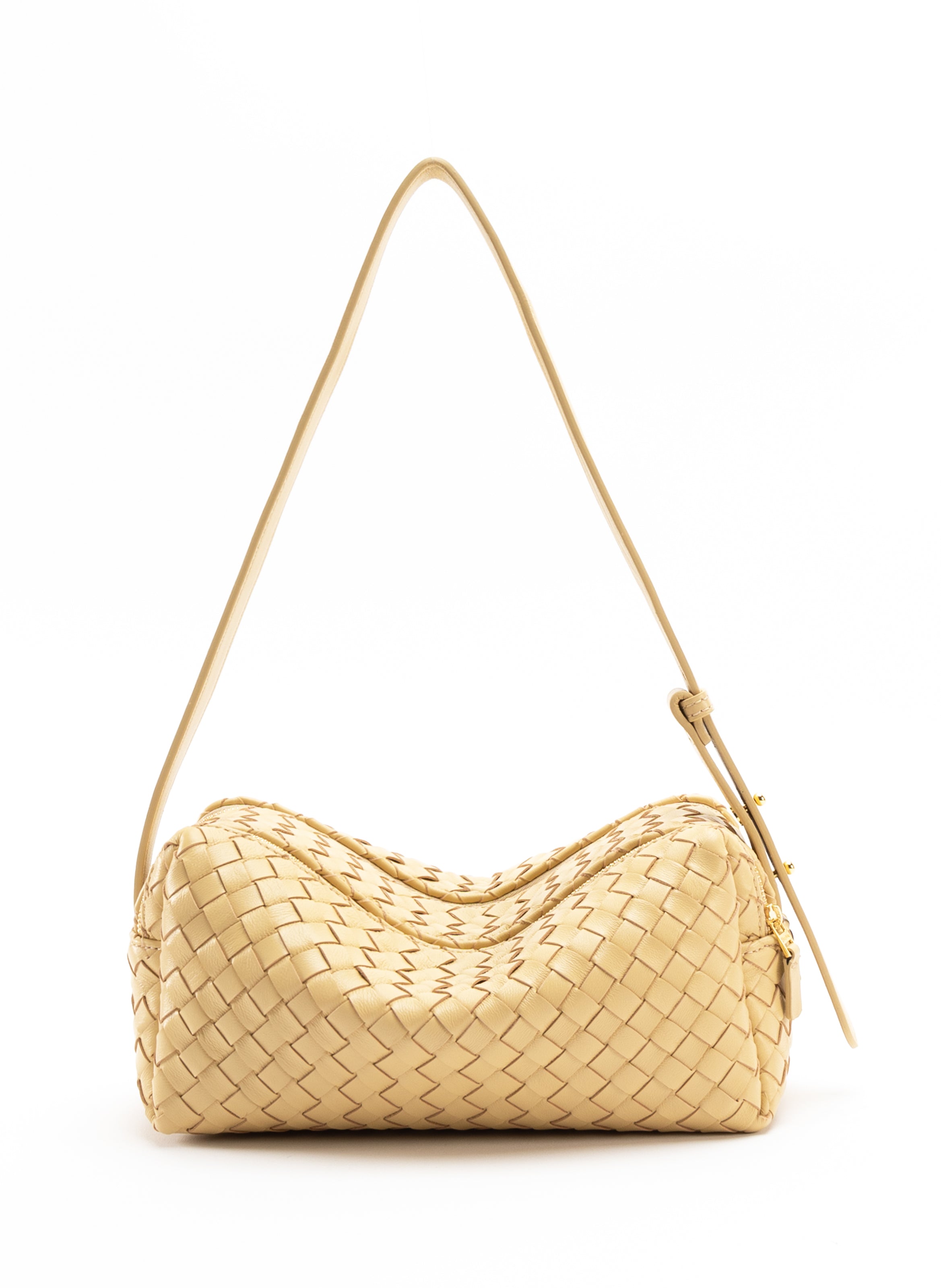 Trousse Woven Leather Butter