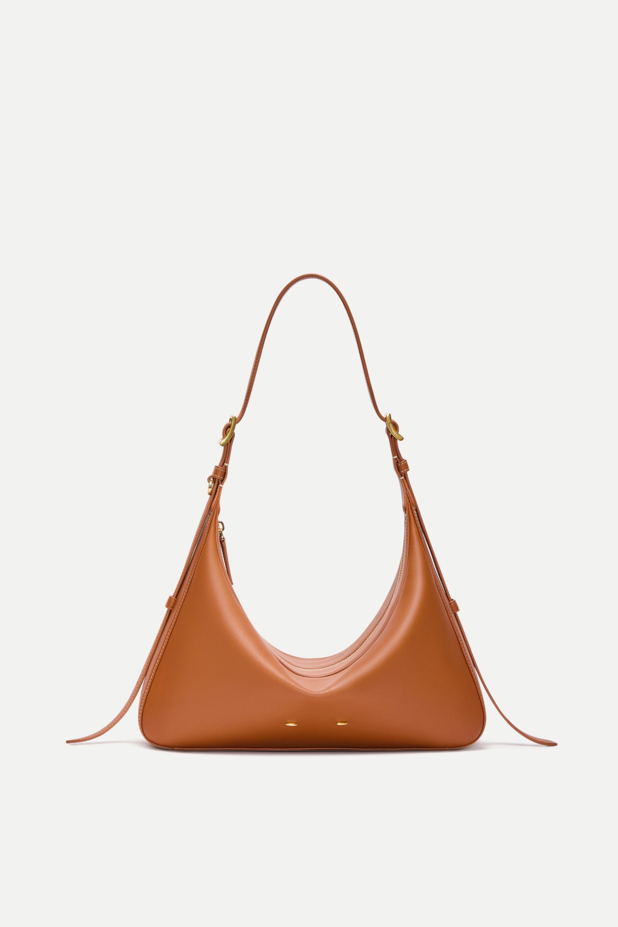 Navigli Shoulder Hobo Bag in Nappa Calfskin