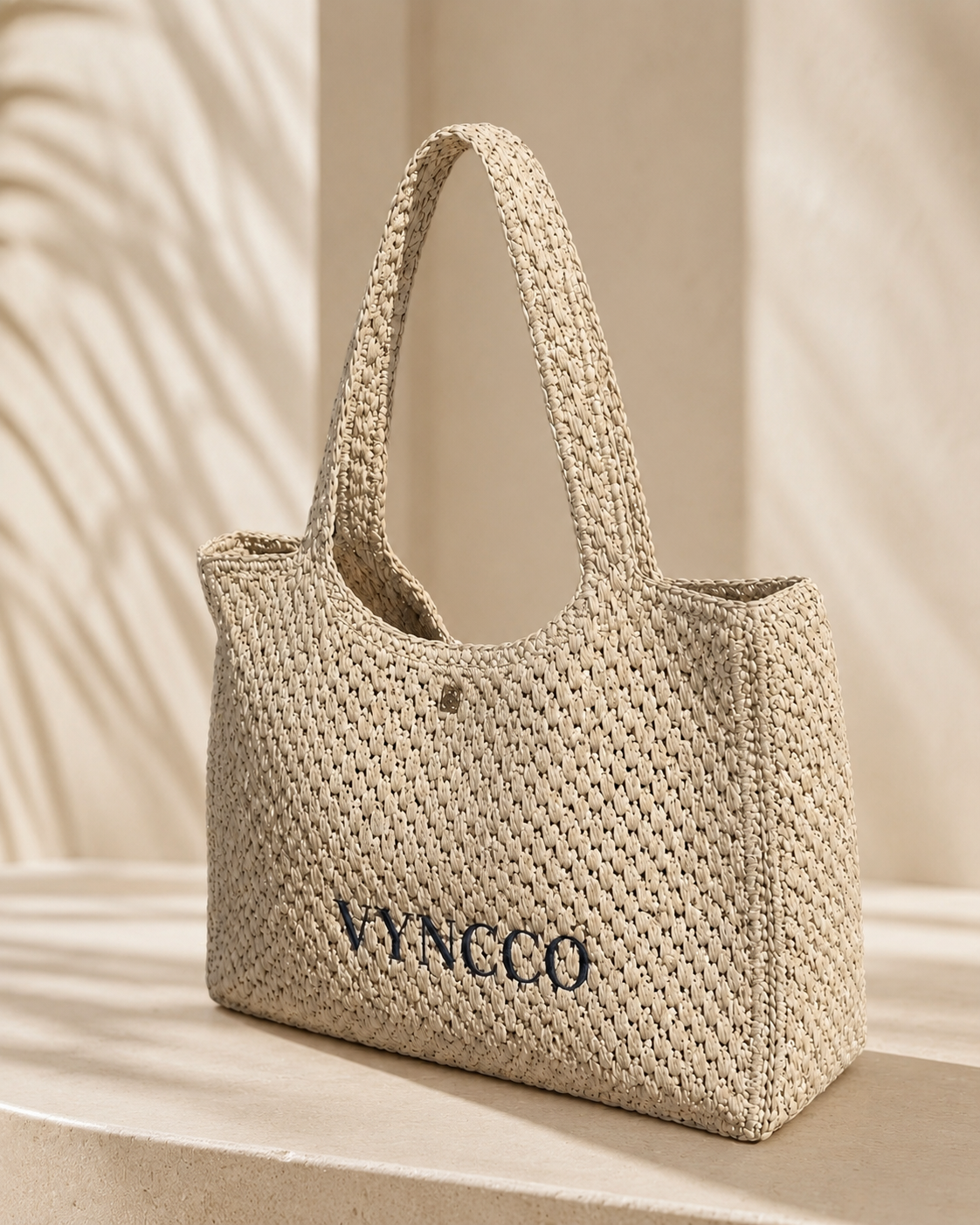 Raffia Summer Tote Bag